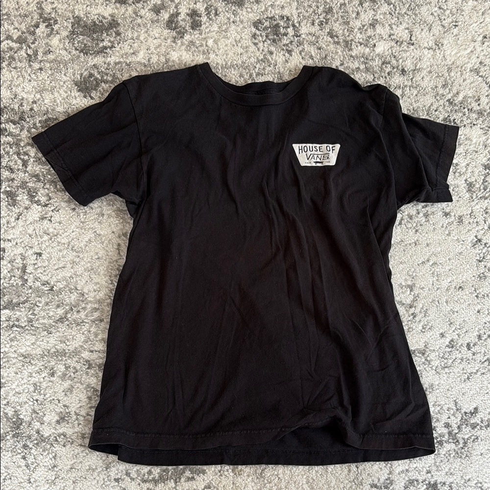 Vans Men's T-Shirt - Black, Large